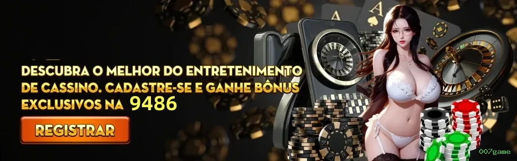 Imagem promocional do login da 007game